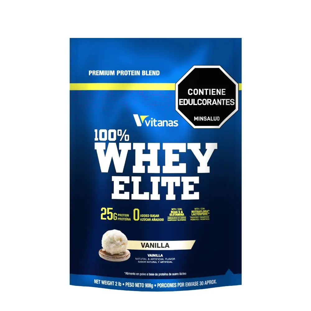 Whey Elite x 2 libras – Vainilla