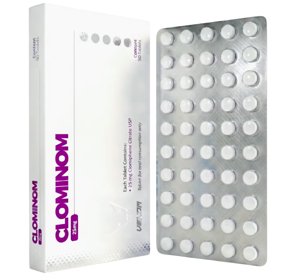 Clominom (Clomifeno) 25MG - 50 Tabs