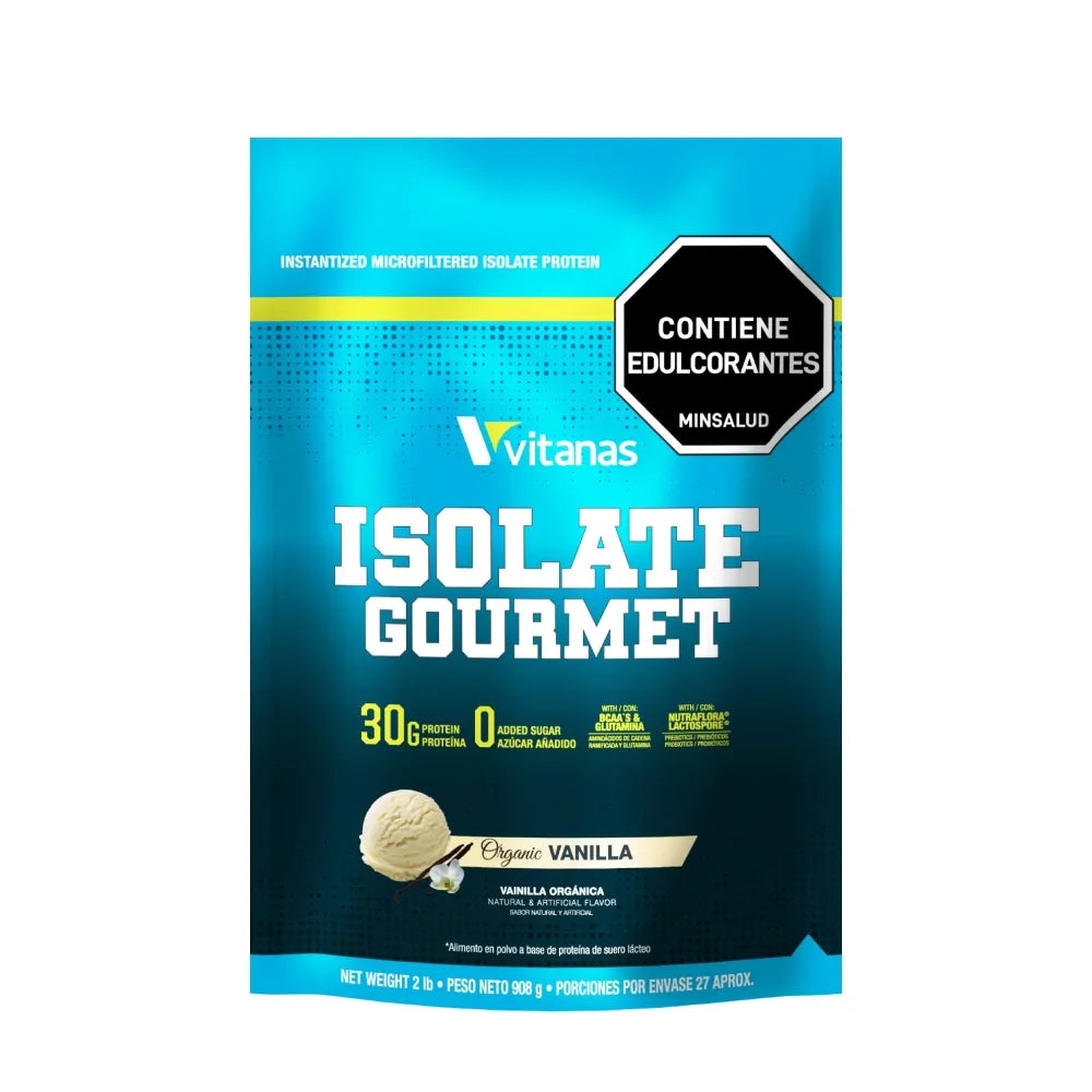 Isolate Gourmet x 2 libras – Vainilla